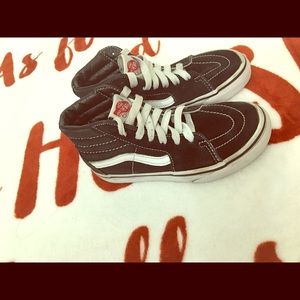 Little boy vans size 12.5